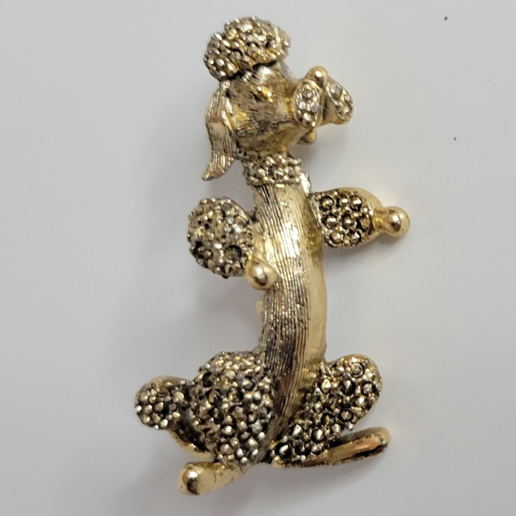 Vtg Gerry's Poodle Brooch